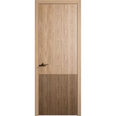 дверь СИТИДОРС мод. Linea-5 глухая Шпон Дуб натуральный